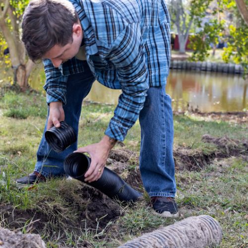 Drainage Installation (French Drains) in Victoria Park, FL